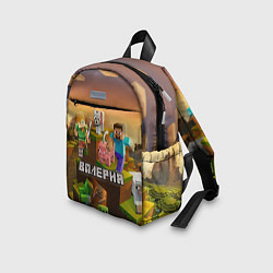 Детский рюкзак Валерия Minecraft, цвет: 3D-принт — фото 2