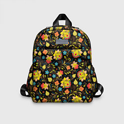 Детский рюкзак Русский яркий узор, цвет: 3D-принт