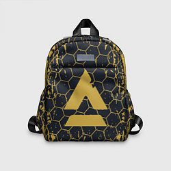 Детский рюкзак BattleTech - соты, цвет: 3D-принт