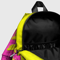 Детский рюкзак PUBG yellow, цвет: 3D-принт — фото 2