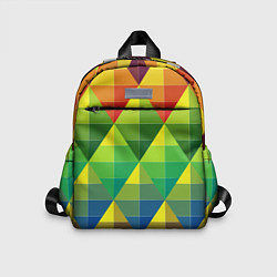 Детский рюкзак Узор из разноцветных фигур