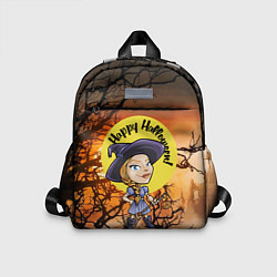 Детский рюкзак Happy Halloween - Witch, цвет: 3D-принт