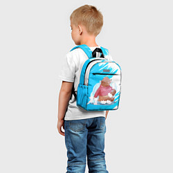 Детский рюкзак Медведь и зайцы, цвет: 3D-принт — фото 2