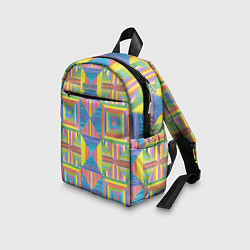 Детский рюкзак Занимательная геометрия рисунок карандашами, цвет: 3D-принт — фото 2