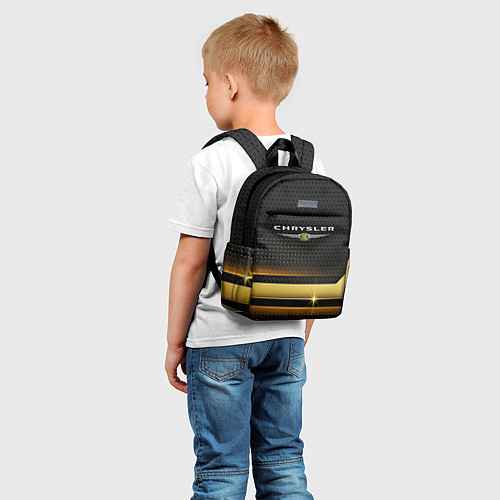 Детский рюкзак Chrysler abstraction / 3D-принт – фото 5