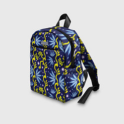 Детский рюкзак Узор цветущий клематис, цвет: 3D-принт — фото 2
