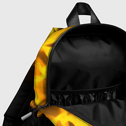 Детский рюкзак GTA - gold gradient: надпись, символ, цвет: 3D-принт — фото 2