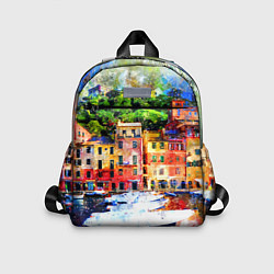 Детский рюкзак Картина красочный город