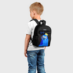 Детский рюкзак Blue - Rainbow Friends, цвет: 3D-принт — фото 2