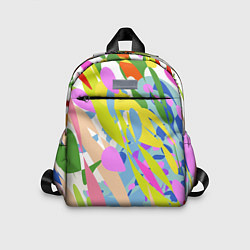 Детский рюкзак Краски лета абстракция, цвет: 3D-принт