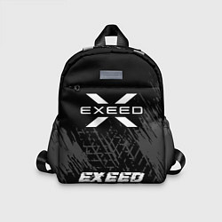 Детский рюкзак Exeed speed шины на темном: символ, надпись, цвет: 3D-принт