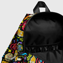 Детский рюкзак Паттерн с монстриками, цвет: 3D-принт — фото 2