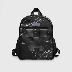 Детский рюкзак Minecraft black, цвет: 3D-принт