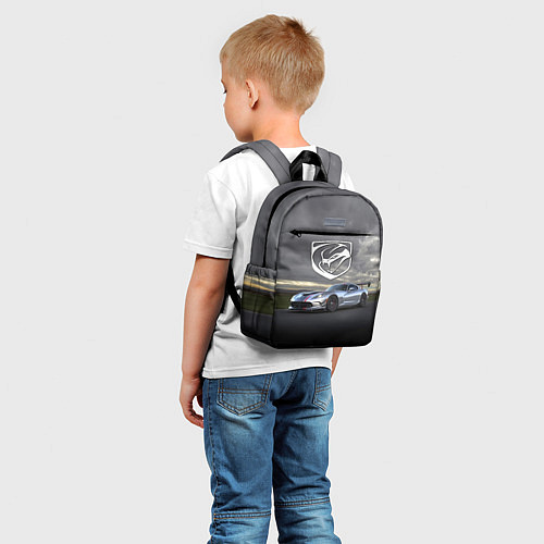 Детский рюкзак Dodge Viper ACR - 645 лошадок - трековые гонки / 3D-принт – фото 5