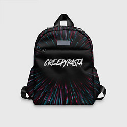 Детский рюкзак CreepyPasta infinity, цвет: 3D-принт
