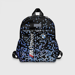 Детский рюкзак BMW - M Power - pattern, цвет: 3D-принт