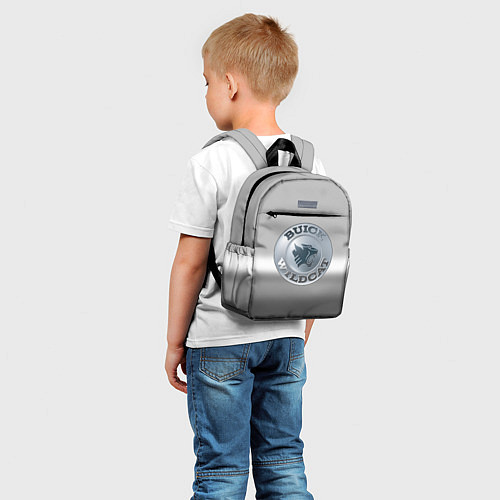 Детский рюкзак Buick Wildcat - emblem / 3D-принт – фото 5