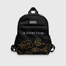 Детский рюкзак A Silent Voice anime clouds, цвет: 3D-принт