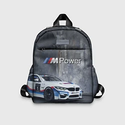Детский рюкзак BMW M4 GT4 - racing team - motorsport, цвет: 3D-принт