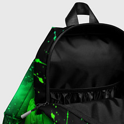 Детский рюкзак Неоновая абстракция, цвет: 3D-принт — фото 2