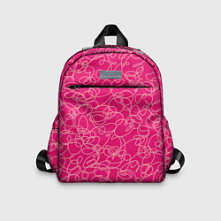 Детский рюкзак Особо розовый Девчачий, цвет: 3D-принт