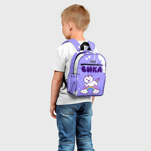 Детский рюкзак Вика кошка единорожка / 3D-принт – фото 5