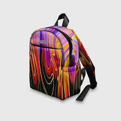 Детский рюкзак Абстракция сияние, цвет: 3D-принт — фото 2