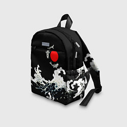 Детский рюкзак Волны и рыбки, цвет: 3D-принт — фото 2