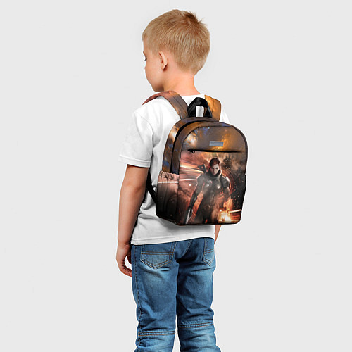 Детский рюкзак Mass Effect N7 - Jane Shepard / 3D-принт – фото 5