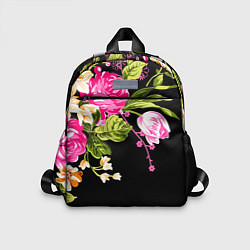 Детский рюкзак Букет цветов, цвет: 3D-принт
