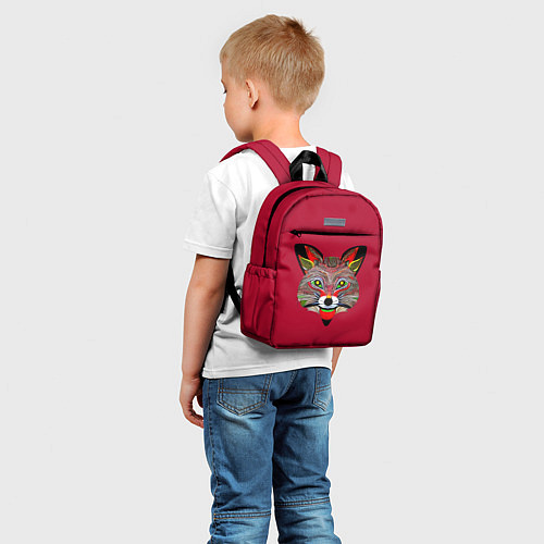 Детский рюкзак Лиса оборотень в стиле Такаши Мураками / 3D-принт – фото 5