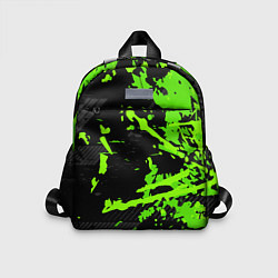 Детский рюкзак Black & Green, цвет: 3D-принт