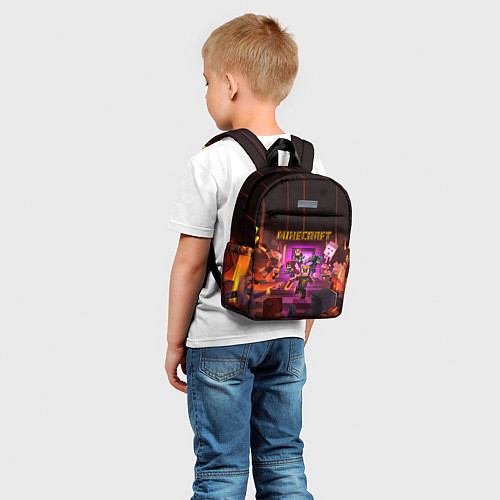 Детский рюкзак Minecraft art / 3D-принт – фото 5