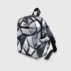 Детский рюкзак Объемные кристаллы - паттерн, цвет: 3D-принт — фото 2