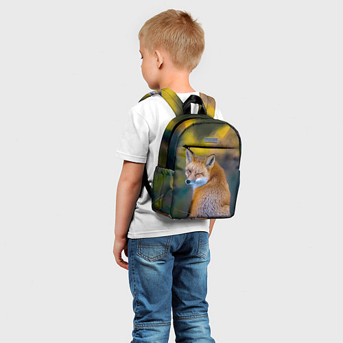 Детский рюкзак Лиса подмигивает / 3D-принт – фото 5
