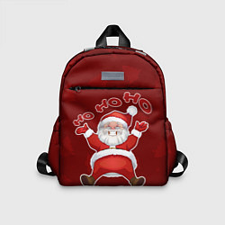 Детский рюкзак Санта - Хо-хо-хо, цвет: 3D-принт