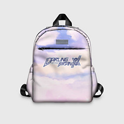 Детский рюкзак Darling in the FranXX sky clouds, цвет: 3D-принт