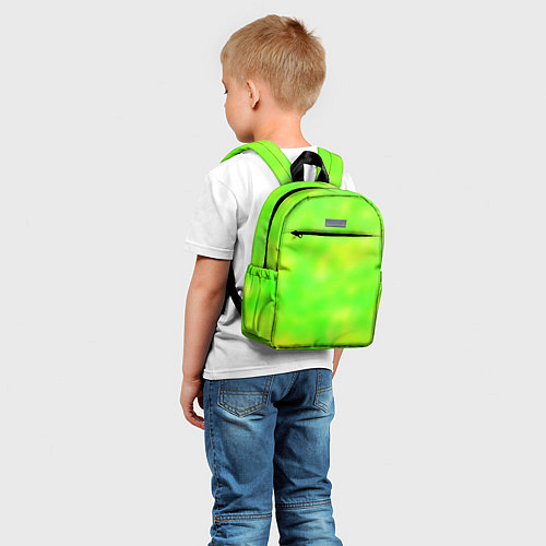 Детский рюкзак Цвет сочное яблоко / 3D-принт – фото 5