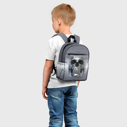 Детский рюкзак Титановый череп / 3D-принт – фото 5