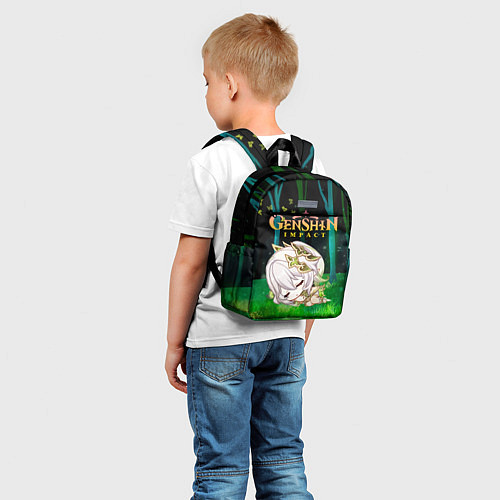 Детский рюкзак Нахида прилегла в лесу / 3D-принт – фото 5