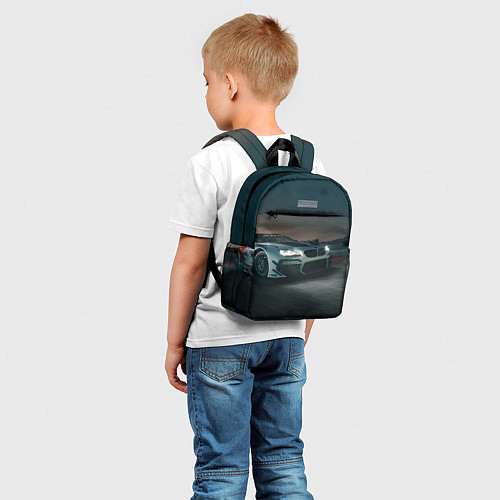 Детский рюкзак Бэха на ночной гоночной трассе - M Performance / 3D-принт – фото 5