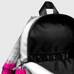 Детский рюкзак Liverpool neon gradient style: символ сверху, цвет: 3D-принт — фото 2