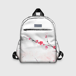 Детский рюкзак Японский пейзаж, начало весны, цвет: 3D-принт