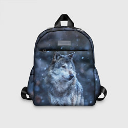 Детский рюкзак Лесной волк, цвет: 3D-принт