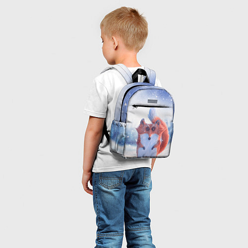 Детский рюкзак Упоротый лис / 3D-принт – фото 5