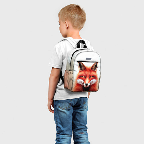 Детский рюкзак Пламенный лис / 3D-принт – фото 5
