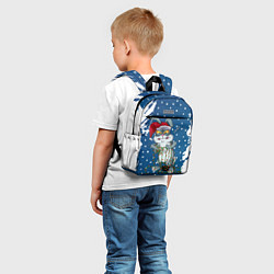Детский рюкзак Кролик и гирлянда - 2023, цвет: 3D-принт — фото 2