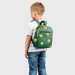 Детский рюкзак Елочное украшение биткоин, цвет: 3D-принт — фото 2