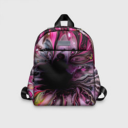 Детский рюкзак Розовые краски и волны, цвет: 3D-принт