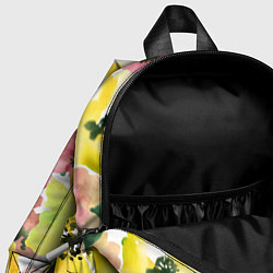 Детский рюкзак Девушка Весна - акварель, цвет: 3D-принт — фото 2